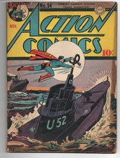 Cover of Action Comics #54