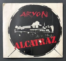 ARYON Alcatraz Original Vinyl Record 45 rpm  7" Picture Sleeve 1983 Heavy Metal