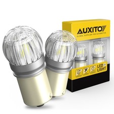 AUXITO Super Bright LED 1156 P21W 7506 Reverse Backup Light White Bulb 6000K 2US