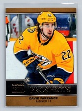 2021-22 SkyBox Metal Universe #PP-22 David Farrance Nashville Predators