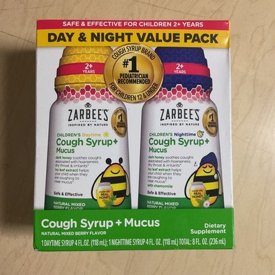 NEW in Box Children's Cough Syrup  Daytime & Night Value Pack, 2-6 - EXP 11/2027