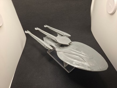 Star Trek 3D Printed Ship  Federation Yorktown Class Dreadnought - 10 Inches