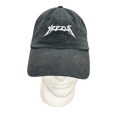 Kanye West Yeezus Tour Hat Black Yeezy Tour Merch Strapback