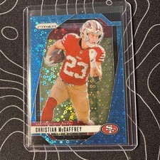 2024 Panini Prizm - Christian McCaffrey #250 No Huddle Blue Prizm /99