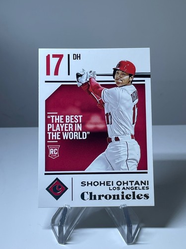 2018 Panini Chronicles Shohei Ohtani #30 Rookie RC Card Los Angeles Angels