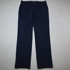 Peter Millar 33x32 Navy Blue EB66 Performance 5 Pocket Golf Dress Mens Pants