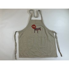 CafePress Kiss My Ass Donkey Apron Beige 100 Cotton Funny Novelty Cooking