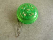 Vintage Winner Plastic Yo-Yo Clear Green Made In Taiwan 2"