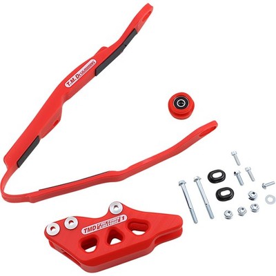 TM Design Works Chain Guide/Slider for Honda - Red HCP-H05-RD