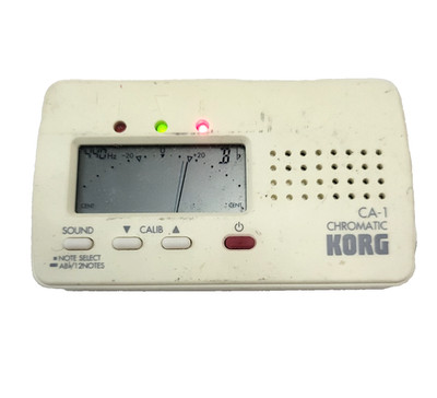 Korg CA-1 Solo Tuner Chromatic Tested Works Tuning for Guitar & Bass