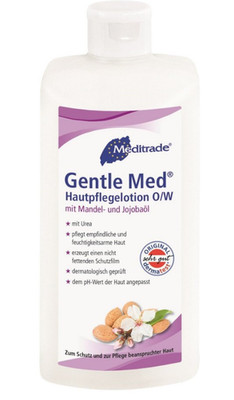 GENTLE MED Hautpflegelotion Mandel Jojobaöl Urea pH-neutral Vitamin E PEG-frei