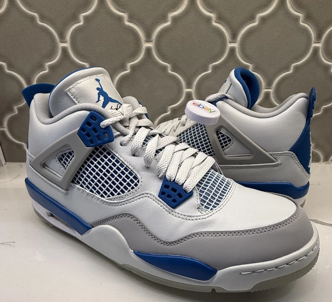 Las mejores ofertas en Jordan 4 Golf Military Blue | eBay