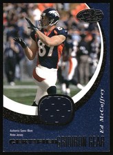 2000 Donruss Playoff Certified Gridiron Gear Ed McCaffrey CGG EM87-H /300 Patch