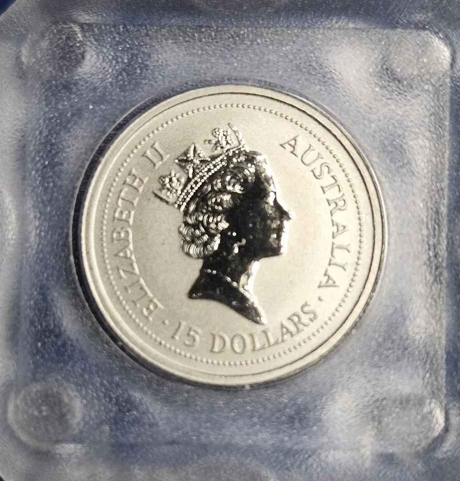 1997 Perth Mint Koala 1/10 oz Platinum Coin BU in Mint Capsule RARE YEAR - Image 2 of 4