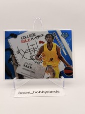 2024 BowmanU Chrome -College Rule PlayBook Dame Sarr #CRP-18 Blue Refractor /150