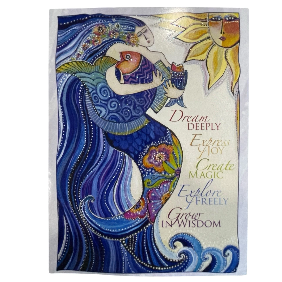 Laurel Burch Art Greeting Cards Lot Of 4 ( 2 Birthday, 1 Support, 1 Blank) - Image 2 of 4