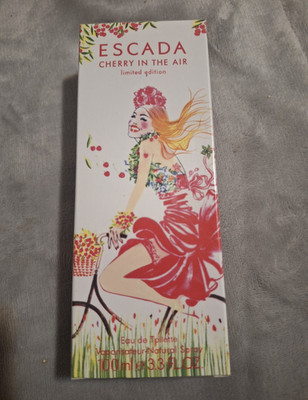 ESCADA Cherry In The Air Eau de Toilette Spray Regular Size Limited Ed 3.3 fl oz