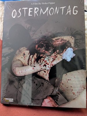 OSTERMONTAG German Splatter Horror Massacre Video New Sealed Blu-ray Slipcover