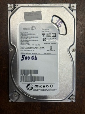 TESTED Seagate Barracuda 500GB internal hard drive (HDD) Model: ST500DM002   #16