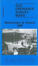 Westminster and Victoria 1869 (Old Ordnanc... by Godfrey, Alan Sheet map, folded