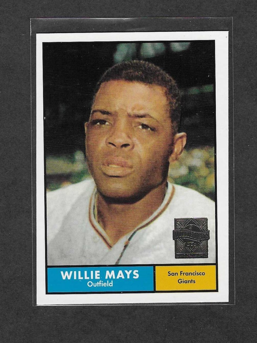 1997 Topps Willie Mays Reprints #14, 1961 San Francisco Giants, Baseball HOF