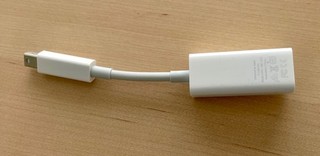 Genuine Apple Thunderbolt to Gigabit Ethernet Adaptor A1433 USED ONCE!