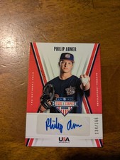 2019 Panini Stars & Stripes USA Philip Abner 16U National Signatures #/166