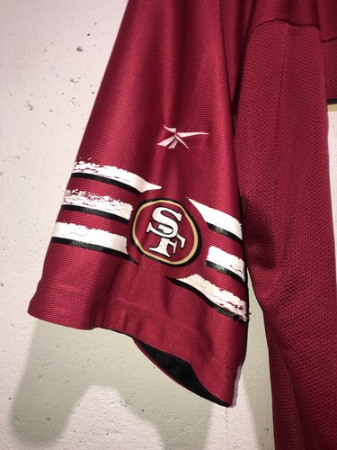 RARE VINTAGE REEBOK Jerry Rice #80 SAN FRANCISCO 49ERS REVERSIBLE Jersey Mens 56 - Picture 12 of 24