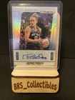 Leonie Fiebich 2025 Panini Prizm Throwback Signatures Silver Auto NY Liberty