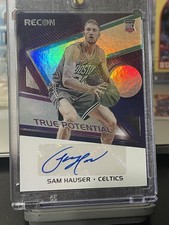 2021-22 Panini Recon Autograph Rookie Insert Sam Hauser Celtics #TPS-SAM