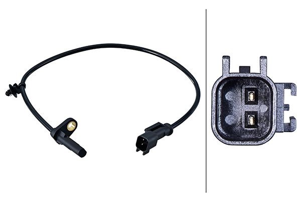 Hella Abs Sensor Raddrehzahl DrehzahlfüHler FüR Ford Transit Kasten Fcd Fdd-image