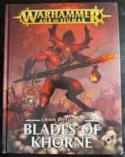 Warhammer Age of Sigmar Chaos Battletome: Blades of Khorne HB