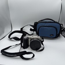 Olympus SP-600UZ Digital Camera 12MP 15x Optical Zoom Tested Carrying Case READ