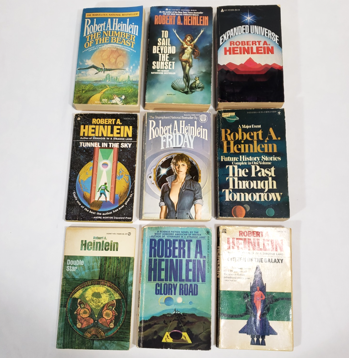 本 希少 Robert A. Heinlein 5冊セット サイエンスフィクション