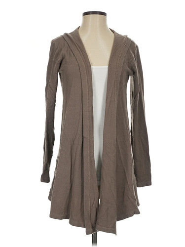 Allen Allen Women Brown Cardigan S