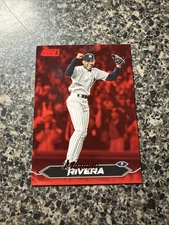 2024 Topps Stadium Club Mariano Rivera Red Foil Parallel NY Yankees #101 HOF