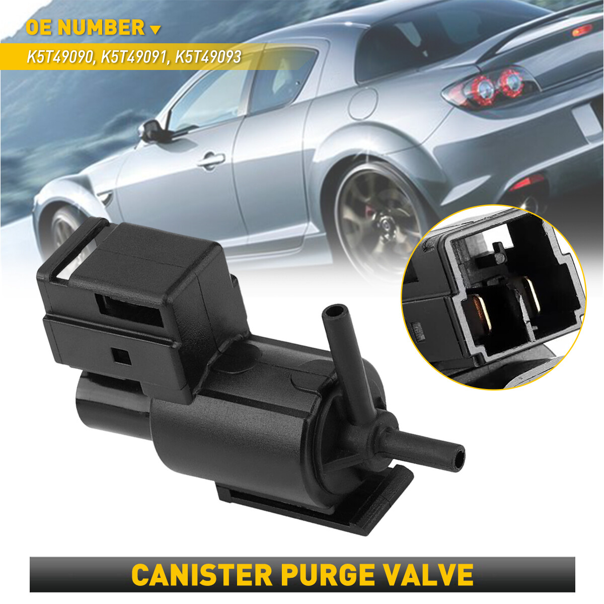 Vacuum Switch Solenoid Valve K5T49090 for Mazda RX-8 Protege 626