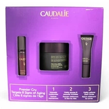Caudalie Premier Cru 3-Piece Anti-Aging Skincare Set NIB