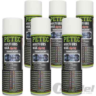 Petec 73450 Multi UBS Wax - 500ml - Spraydose - transparent | 10848971