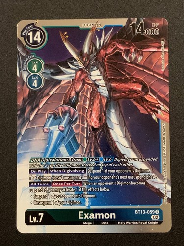Digimon TCG: BT13 Versus Royal Knights - Wspólne, niezwykłe i rzadkie karty - Zdjęcie 55 z 101