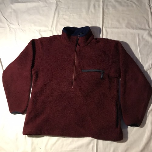LL Bean Half Zip Fleece Pullover 