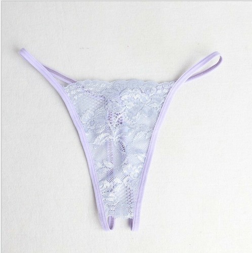 Sexy Damen-Dessous Schritt Slips Spitze Höschen Tangas Unterwäsche Secret - Bild 11 von 18