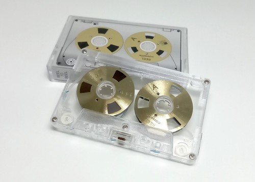 Reel to Reel cassette tape self-made high quality design Gold color 2 pieces - Picture 4 of 13