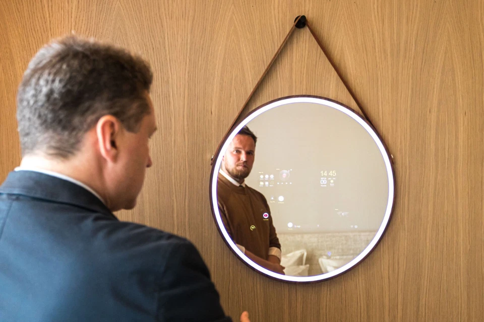 Smart-Spiegel Mia 50 13.3 Zoll TOUCHSCREN Smarthome Integration Wlan Bluetooth  - Bild 3 von 4