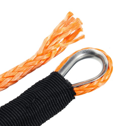 5.5mm*15m 7000LBS Synthetic Winch Rope Line Recovery Cable For 4WD ATV UTV SUV - Picture 5 of 9