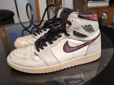 Air Jordan 1 High NYC To Paris Size 13 Mens Grey Pink SB Retro