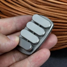 Titanium Alloy Haptic Fidget Clicker Pocket Metal EDC Fidget Toys Stress Relief