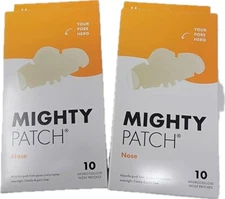Mighty Patch 2 Boxes Nose Hero Cosmetics Hydrocolloid Patches 10 Ct EXP 04/25
