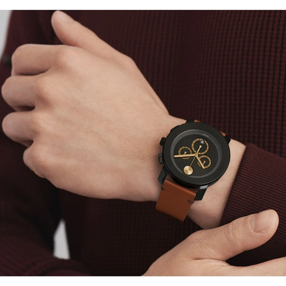 Movado 3600540 Men's Bold Black Quartz Watch - Image 4 of 4