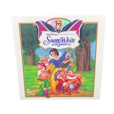Laserdisc LD Walt Disney's Masterpiece Snow White And The Seven Dwarfs Vintage